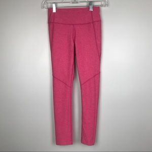 Outdoor Voices Pink Flamingo 3/4 leggings sz XS